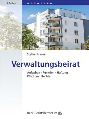 cover image of Verwaltungsbeirat